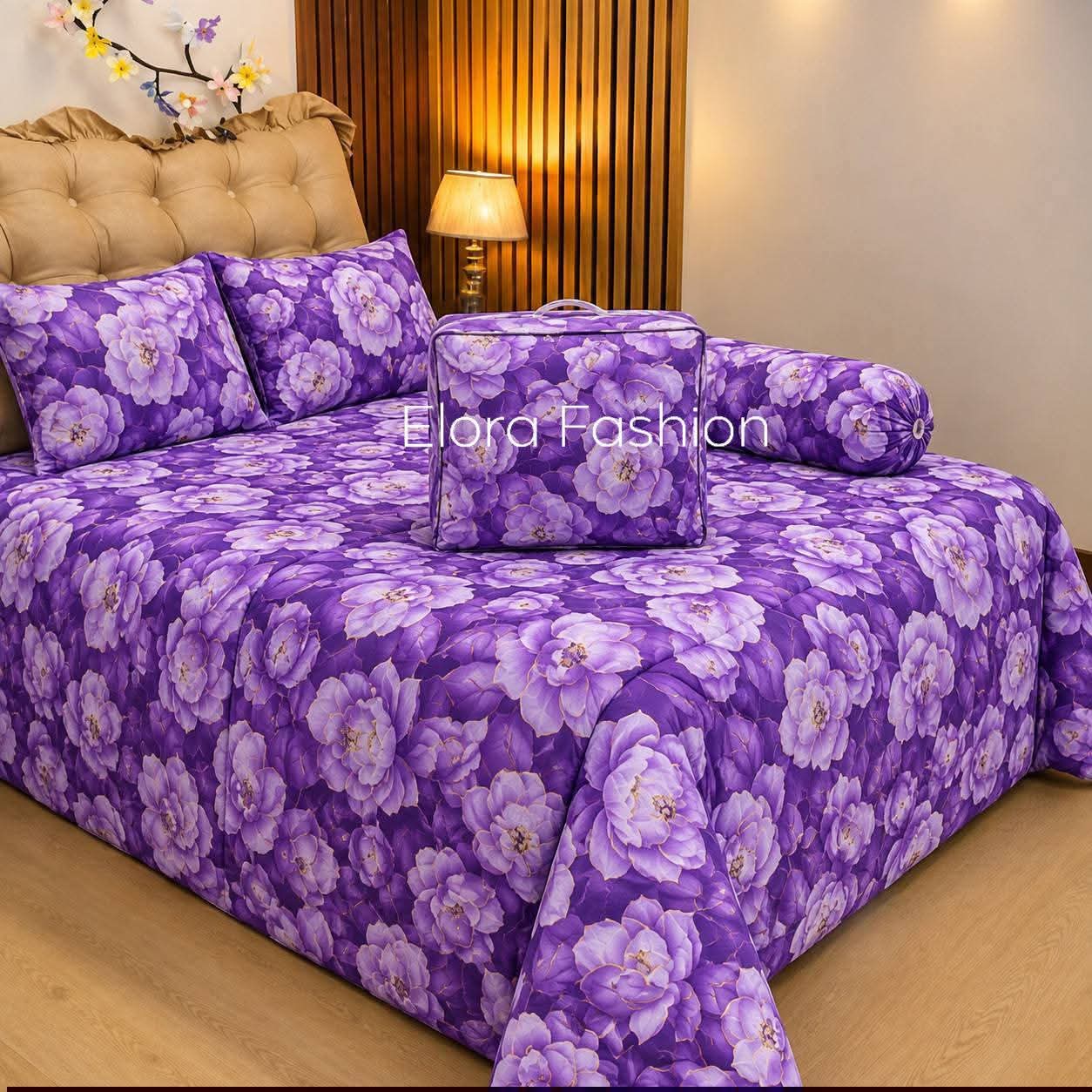 Luxury Comforter Set 5 Pis Set